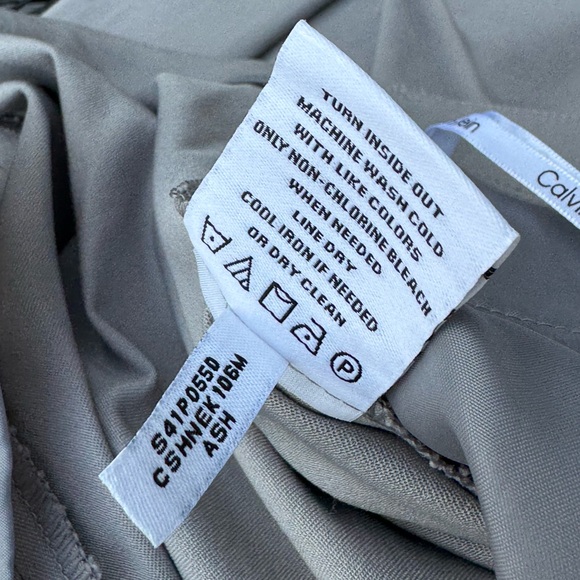 Women’s Calvin Klein Suit pants work slacks, size 14, ash gray - Picture 11 of 12